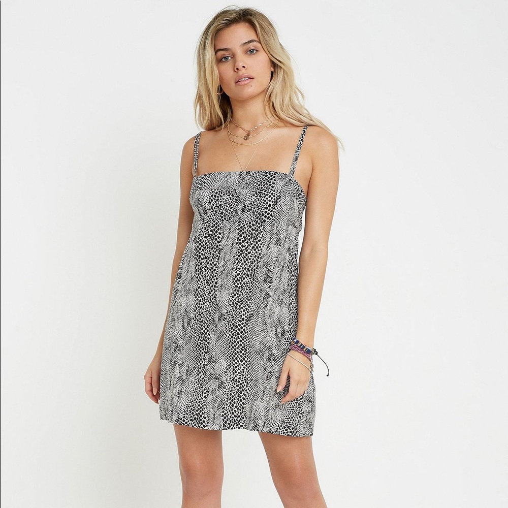 Free People Wild Child Printed Mini Dress